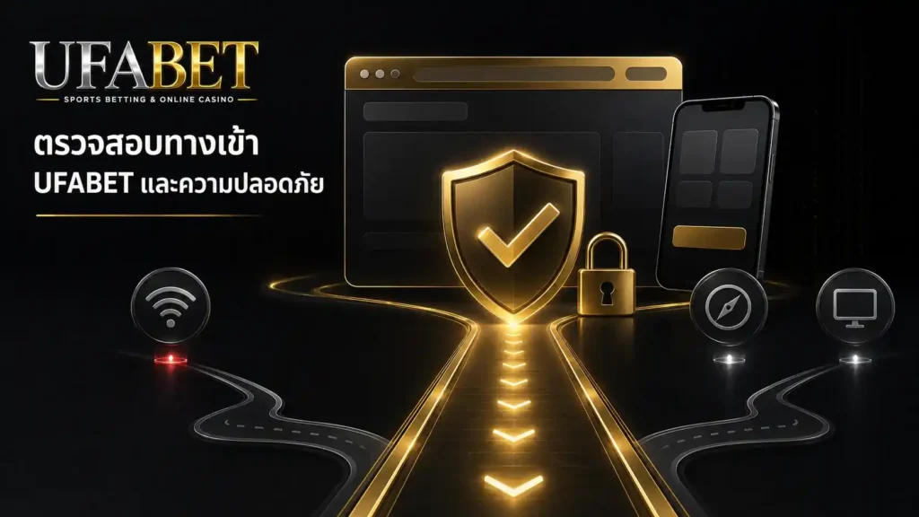 ตรวจสอบทางเข้า UFABET และความปลอดภัยก่อนเข้าสู่ระบบ